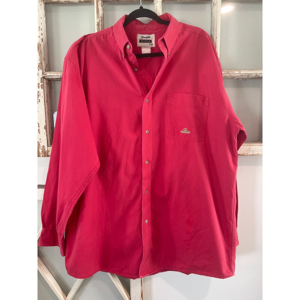 Vintage Wrangler Riata size CL men’s button down shirt